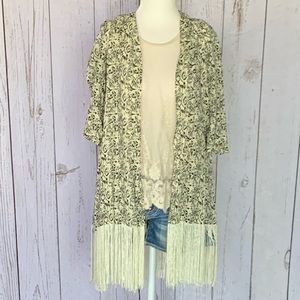 Women’s Dani Collection Fringed Overpiece